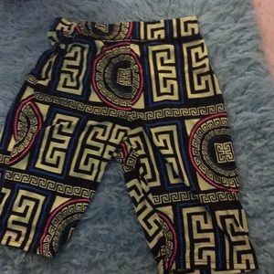 Shorts and crop top outfit